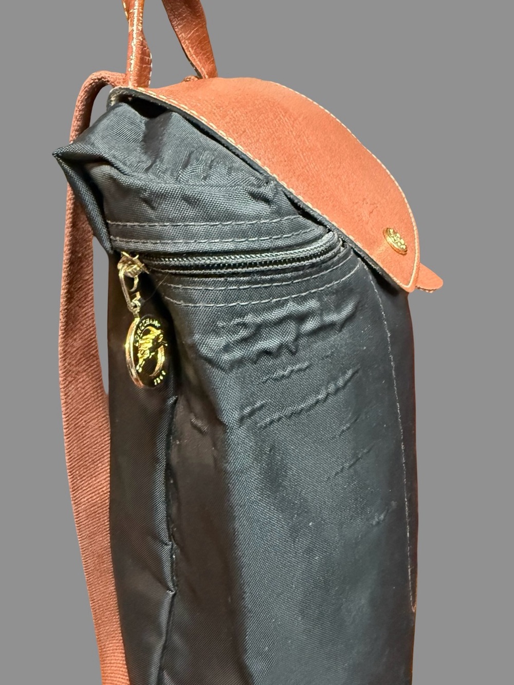 Authenic Longchamp Le Pliage Original Backpack - Picture 5 of 9